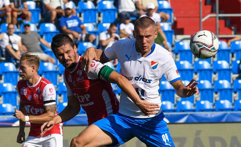 FC Baník Ostrava - Pardubice 3:1 (4. kolo FORTUNA:LIGY, 15. 8. 2021).