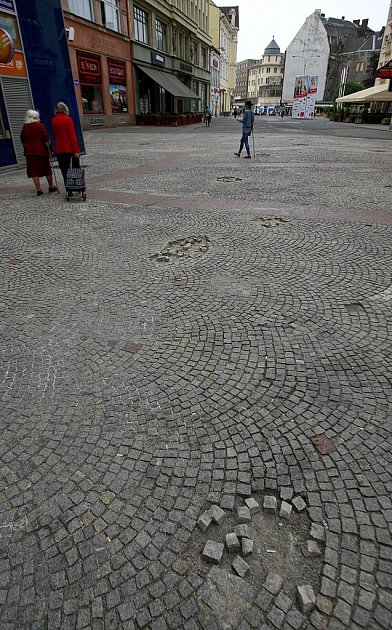 Vstupní ulice do centra se dočká nové dlažby. 