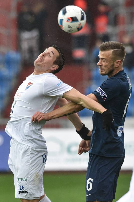 24. kolo první fotbalové ligy:  Baník Ostrava – 1. FC Slovácko 2:1 (1:0)