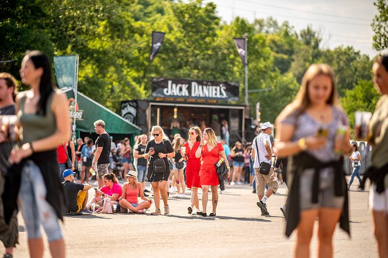 6. ročník Oldies festivalu v areálu Libros v Přívoze, 25. června 2022 v Ostravě.