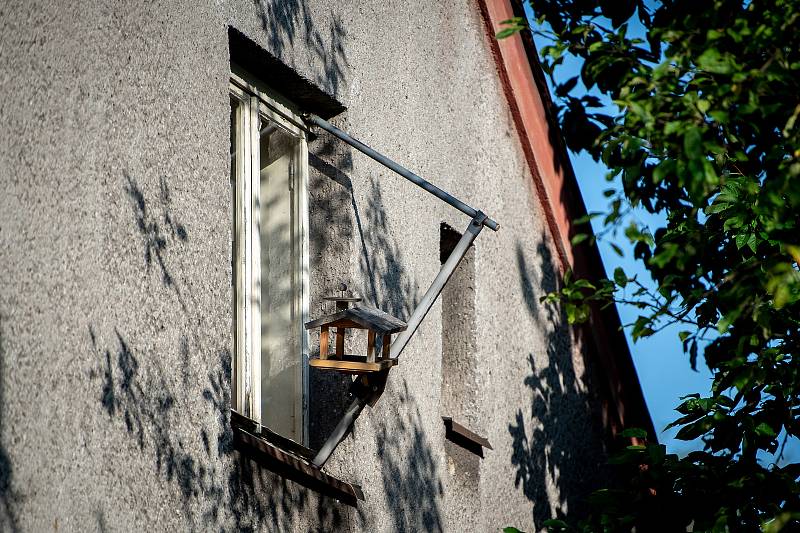 Ghetto ve Vítkovicích (ulice Erbenova), 10. zaří 2019 v Ostravě.