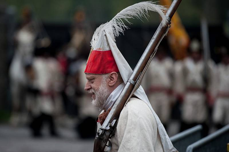 Slavnosti na téma „300 let Marie Terezie... Od Laudona po Napoleona“ na Slezskoostravském hradě.