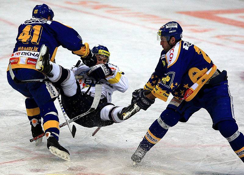 Snímky z utkání HC Vítkovce Steel - PSG Zlín.