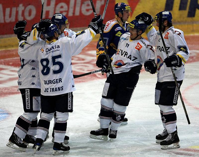 Snímky z utkání HC Vítkovce Steel - PSG Zlín.