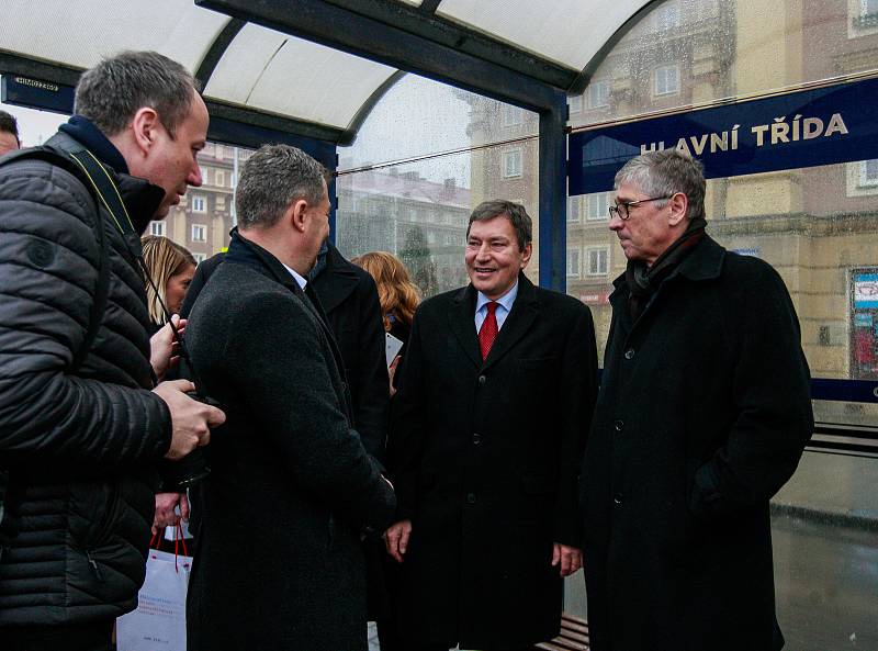 Návštěva nového ministra průmyslu Tomáše Hünera v Moravskoslezském kraji.