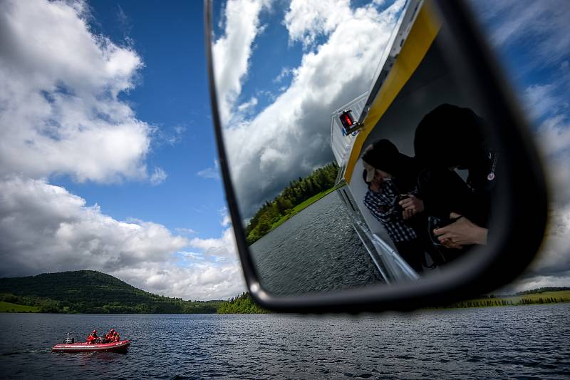 Novou turistickou atrakci bude mít od června 2019 vodní nádrž Slezská Harta na Bruntálsku. Turisty po ní bude vozit elektroloď, 20. května 2019 v Leskovci nad Moravicí.