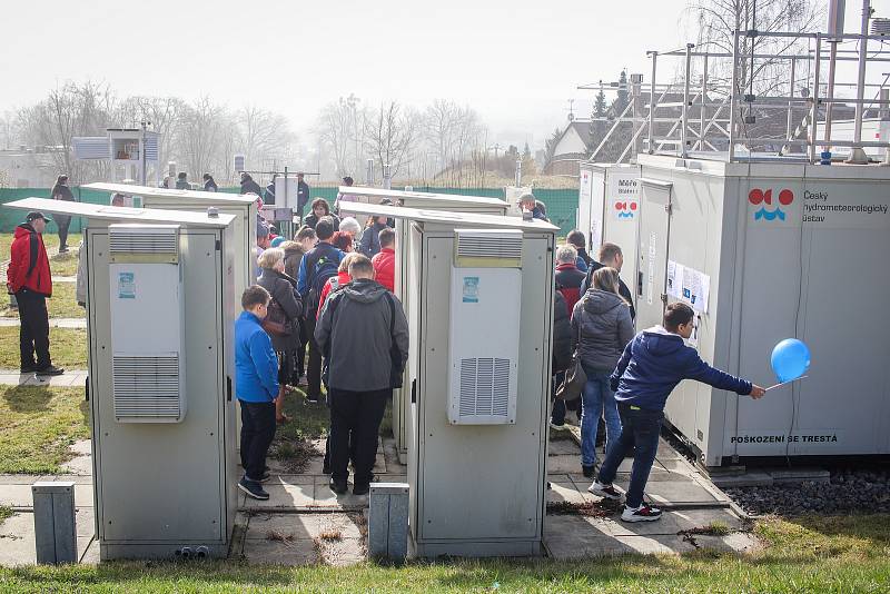 Den otevřených dveří v Ostravské pobočce Českého hydrometeorologického ústavu (ČHMÚ), 23. března v Ostravě-Porubě.