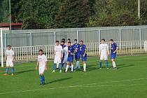 Fotbalisté Petřvaldu na Moravě porazili ve 14. kole krajského přeboru doma Kobeřice 4:2.