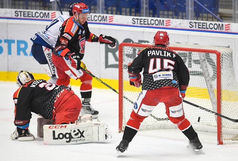 HC Vítkovice Ridera – Mountfield HK (42. kolo extraligy, 27. 1. 2023).