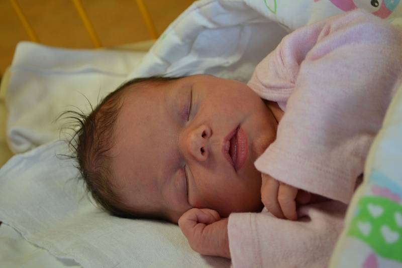 Olívie Gáborová, 10. 12. 2018, 48 cm, 3150 g, Olprechtice. Vítkovická nemocnice Ostrava.