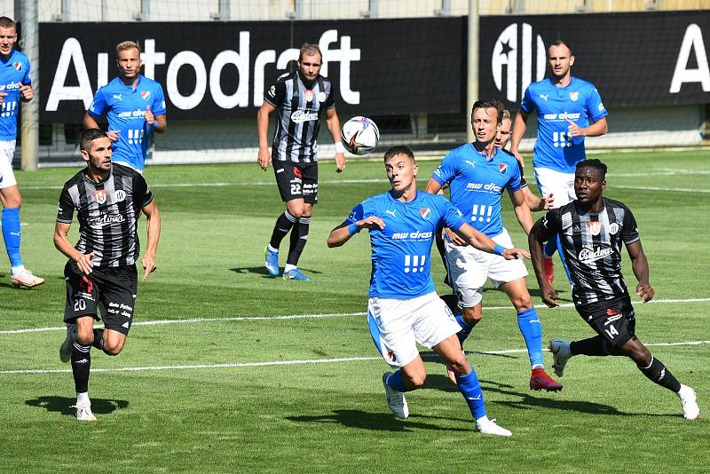 Fotbalová FORTUNA:LIGA. Dynamo České Budějovice - Baník Ostrava 1:2 (sobota 7. 8. 2021)