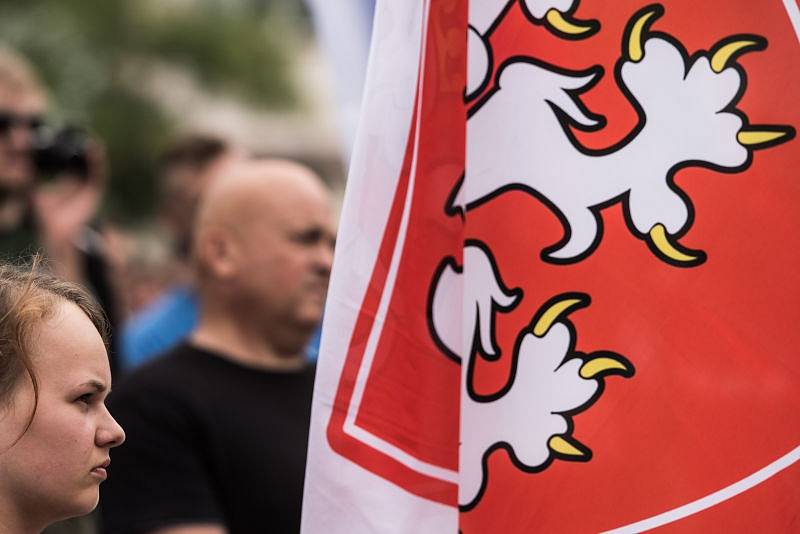 Šedesát lidí bylo zajištěno po sobotní demonstraci proti imigrantům, která se konala na Masarykově náměstí. Protestující se po ukončení akce vydali do Ostravy-Přívozu.