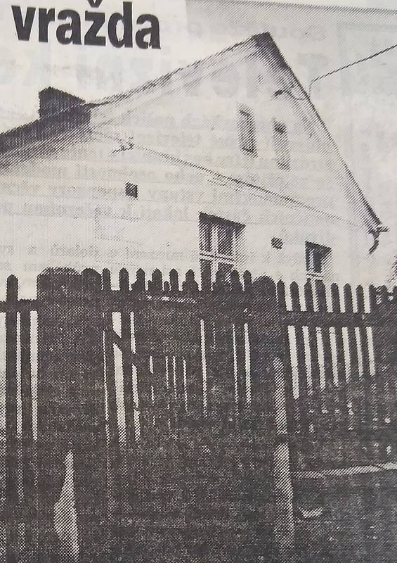 Dům, v němž došlo k vraždě.