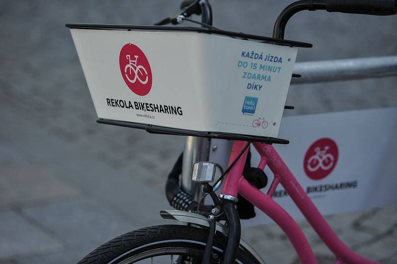 Sdílení jízdních kol v Ostravě.
