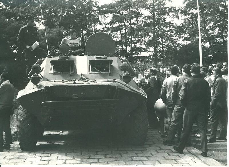 Srpen 1968 na severní Moravě a ve Slezsku: demonstrace, zaťaté pěsti a nadávky