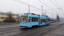 Tramvaj na baterky s názvem Inekon Trio-12, kterou si objednalo město Seattle v USA, se testovala v Ostravě.