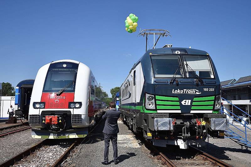 Mezinárodní veletrh drážní techniky Czech Raildays 2015 v Ostravě.