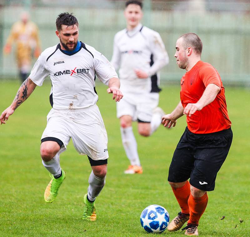 FOTBAL: I.B třída, sk. B: Krásné Pole – Slovan Ostrava, 6. dubna 2019 v Ostravě.