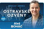 Hostem podcastu Ostravské ozvěny byl politik Aleš Boháč, moderuje redaktor Deníku Petr Jiříček, 25. ledna 2024, Ostrava.
