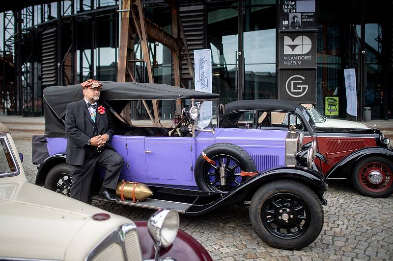 Setkání historických veteránů - Trofeo Niké Jeseníky 2019, 6. zaří 2019 v Ostravě.