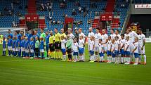 Utkání 1. kola FORTUNA:LIGY: FC Baník Ostrava - FC Slovan Liberec, 13. července 2019 v Ostravě.