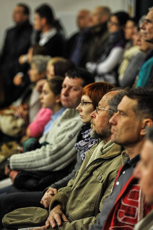 Debaty o rozšíření VTP parku se zúčastnil také primátor Tomáš Macura. 