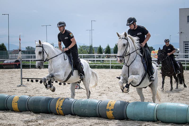 Ukázka činnosti MPO (Městská policie Ostrava) k 30. výročí, 13. června 2022 v Ostravě.