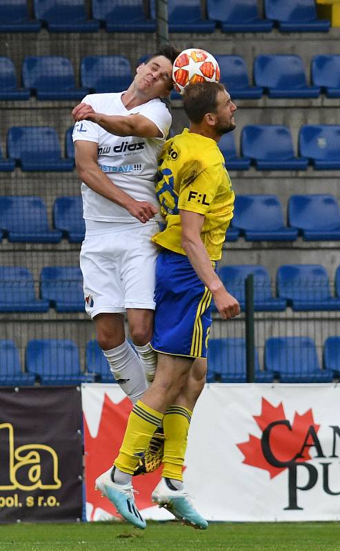 26. kolo FORTUNA:LIGA, FC FASTAV ZLÍN - FC Baník Ostrava, 30. května 2020 ve Zlíně.