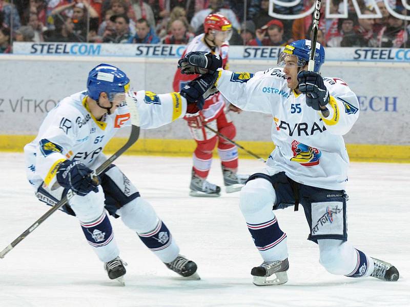 Utkání HC Vítkovice Steel - HC Oceláři Třinec