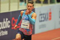 Mezinárodní halový atletický mítink EEA Czech Indoor Gala 25. ledna 2018 v Ostravě. Maslák.