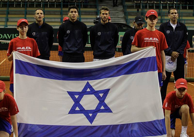 Davis Cup 2018 v Ostravě - Česko vs. Izrael. Zahájení