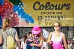 Hudební festival Colours of Ostrava v Ostravě 19. července 2017.