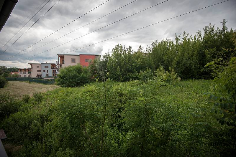 Stavba od podnikatele Rostilava Mitruse - Heřmanice, ulice Kubínova.