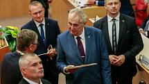 Prezident Miloš Zeman zahájil v úterý 5. září 2017 v Ostravě svou pátou oficiální návštěvu Moravskoslezského kraje.