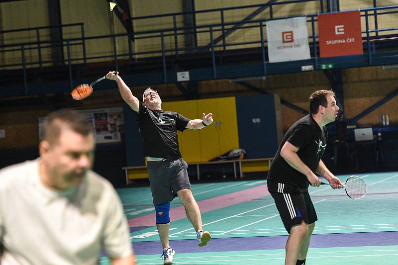 Tenisový a badmintonový turnaj Deníku na Rideře, 21. listopadu 2019 v Ostravě.