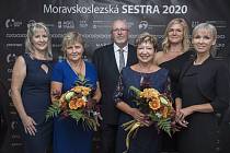 Snímky z předávání cen Moravskoslezská sestra roku 2020.