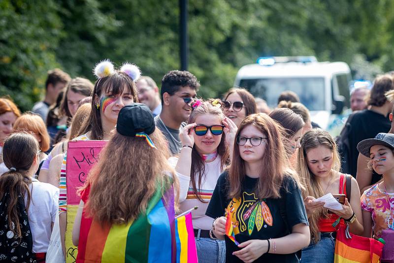 Duhový pochod Pride 2019 v Ostravě.