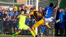 Utkání 2. kola MOL Cup: FC Hlučín - Baník Ostrava, 25. srpna 2021 v Hlučíně.