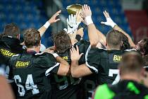 Finále české ligy amerického fotbalu Czech Bowl mezi Ostrava Steelers a Prague Black Panthers v Ostravě 14. července 2018.