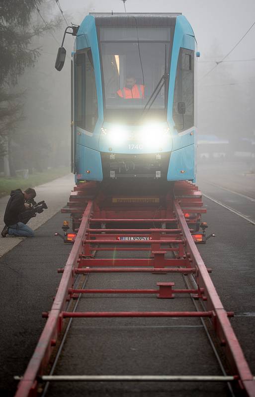 Slavnostní převzetí čtyřicáté tramvaje Stadler nOVA, 23. října 2019 v Ostravě.