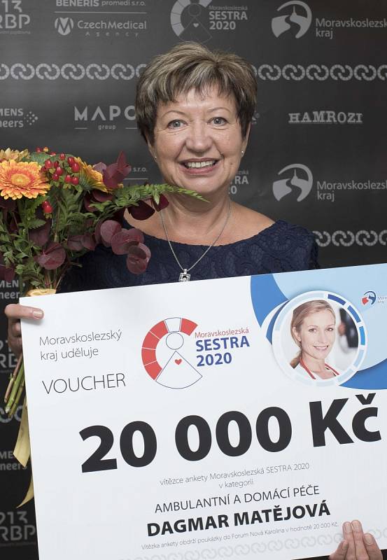 Snímky z předávání cen Moravskoslezská sestra roku 2020.