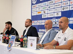 Tisková konference HC Vítkovice Ridera před sezónou 2023/2024, 12. září 2023, Ostrava.