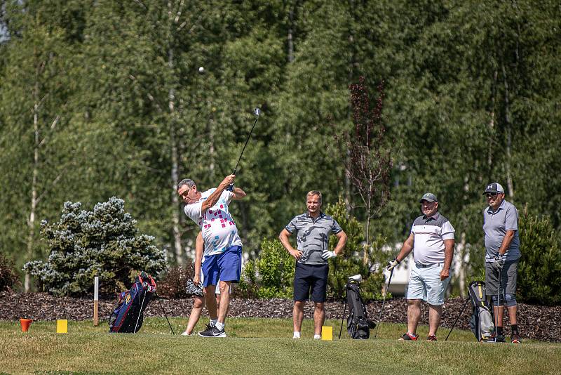 Otevření nové hřiště v areálu golf Park Lhotka, červen 2021.