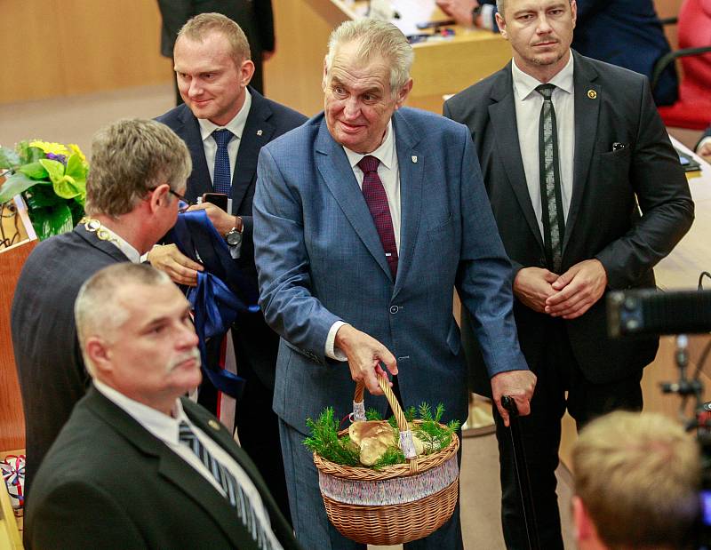 Prezident Miloš Zeman zahájil v úterý 5. září 2017 v Ostravě svou pátou oficiální návštěvu Moravskoslezského kraje.