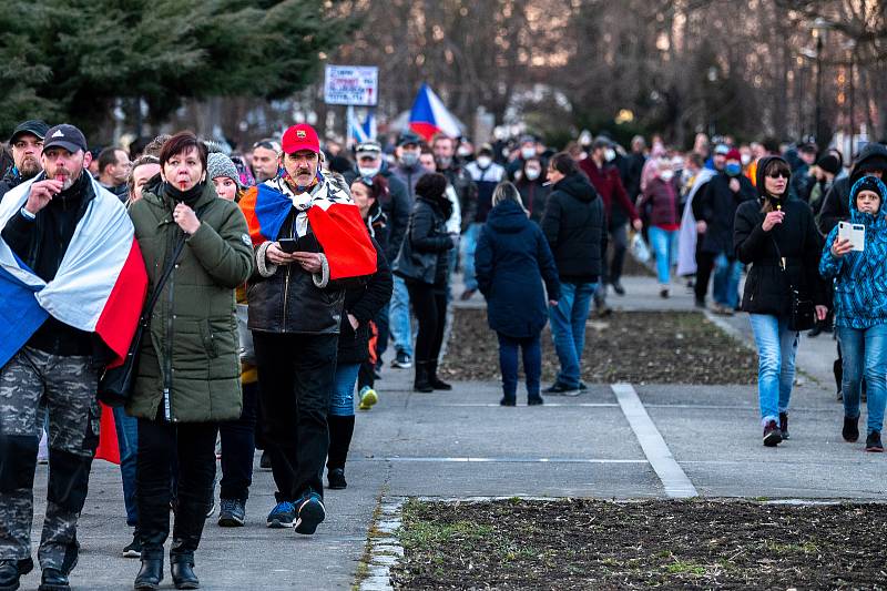 Procházka s Volným blokem, kterou pořádá Lubomír Volný (Poslanec Parlamentu České republiky), se uskutečnila 20. března 2021 v Ostravě.