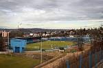 Stadion Bazaly v Ostravě, únor 2017. Ilustrační foto.