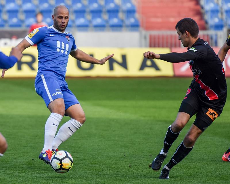 MFK Vítkovice vs. Frýdek-Místek, 27. října 2017 v Ostravě.