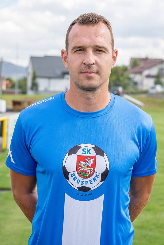 Fotbalový klub - Spolek SK Brušperk, 26. srpna 2020 v Brušperku. Jiří Malúš (útočník)