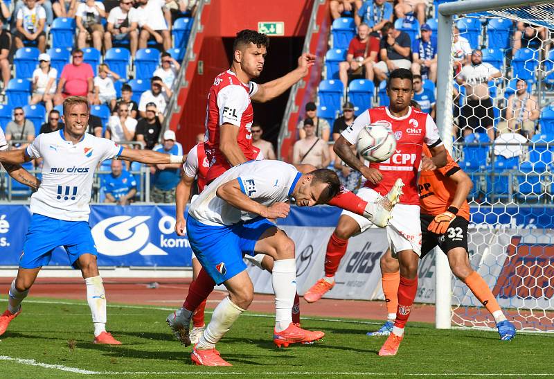 FC Baník Ostrava - Pardubice 3:1 (4. kolo FORTUNA:LIGY, 15. 8. 2021)