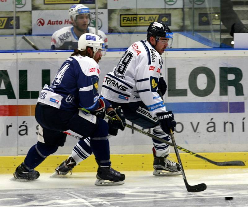 Dohrávka 6. kola hokejové extraligy: HC Vítkovice Steel – HC Škoda Plzeň 1:4 (1:2, 0:2, 0:0)